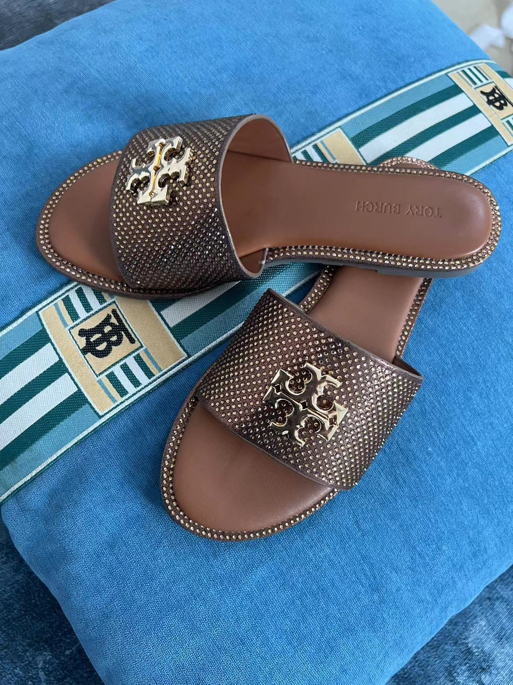 Tory Burch rhinestone-embellished