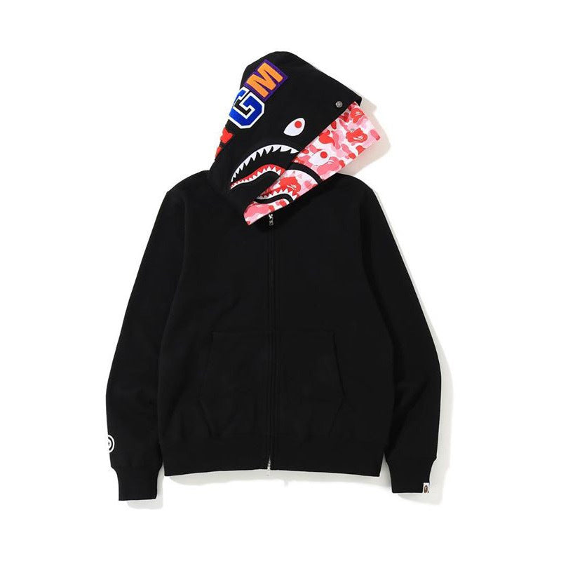 A Bathing Ape shark full-zip hoodie