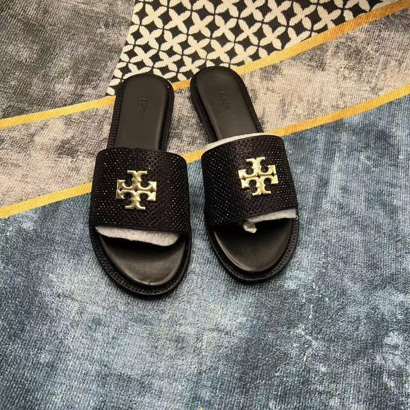 Tory Burch rhinestone-embellished