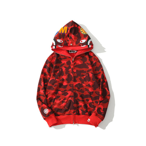 A Bathing Ape shark full-zip hoodie