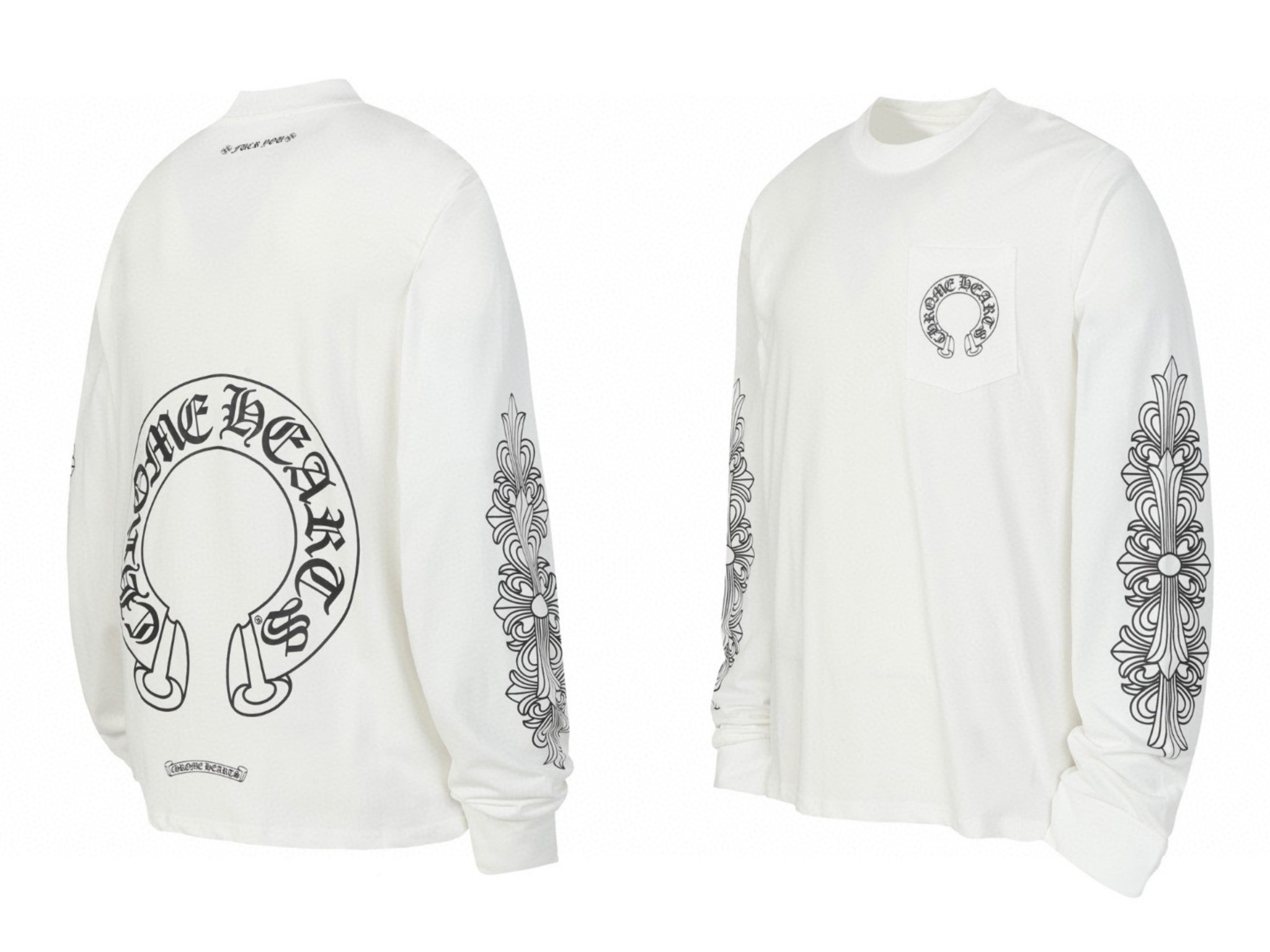 Chrome long-sleeve
