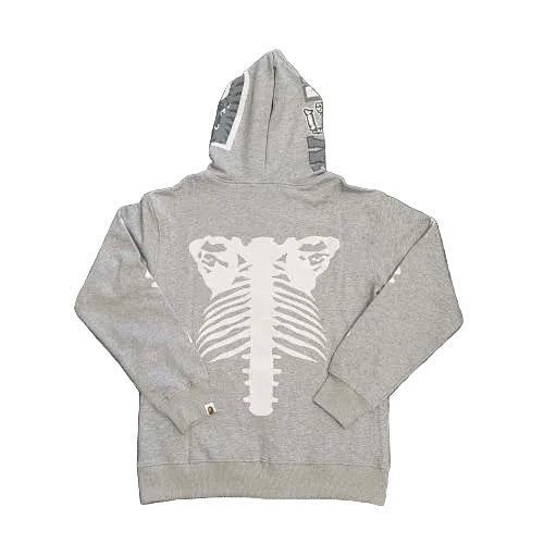 Bathing Skeleton Shark hoodie