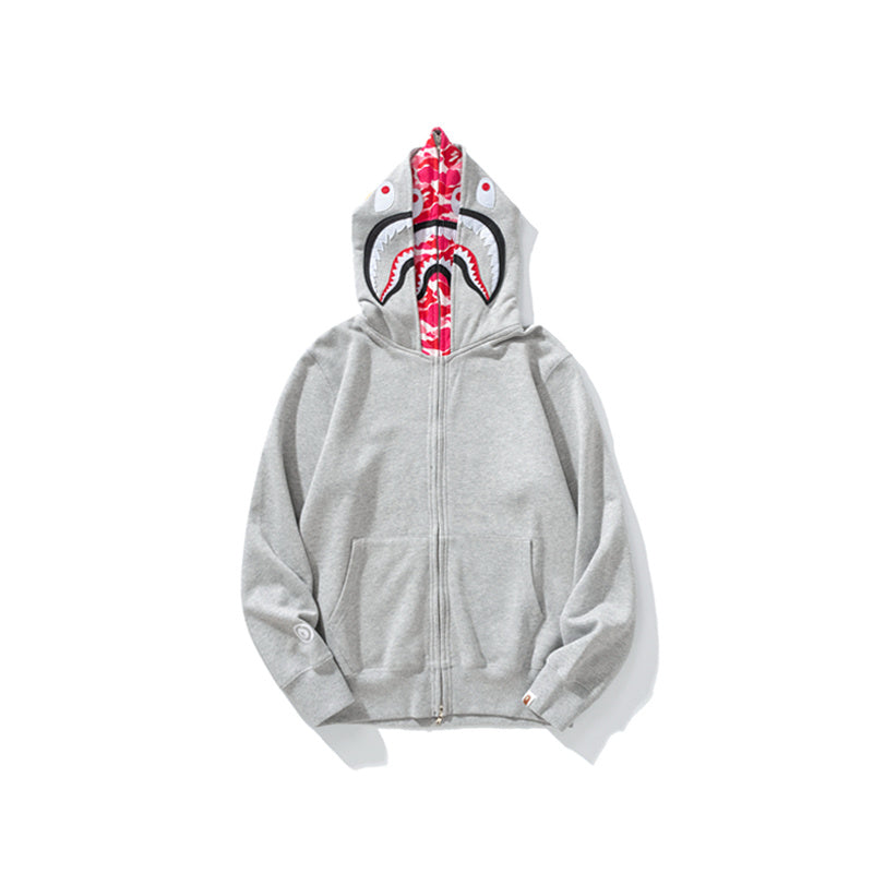 A Bathing Ape shark full-zip hoodie
