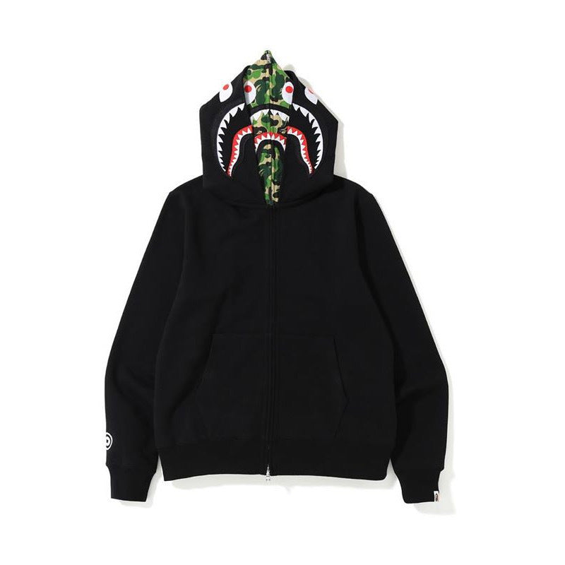 A Bathing Ape shark full-zip hoodie