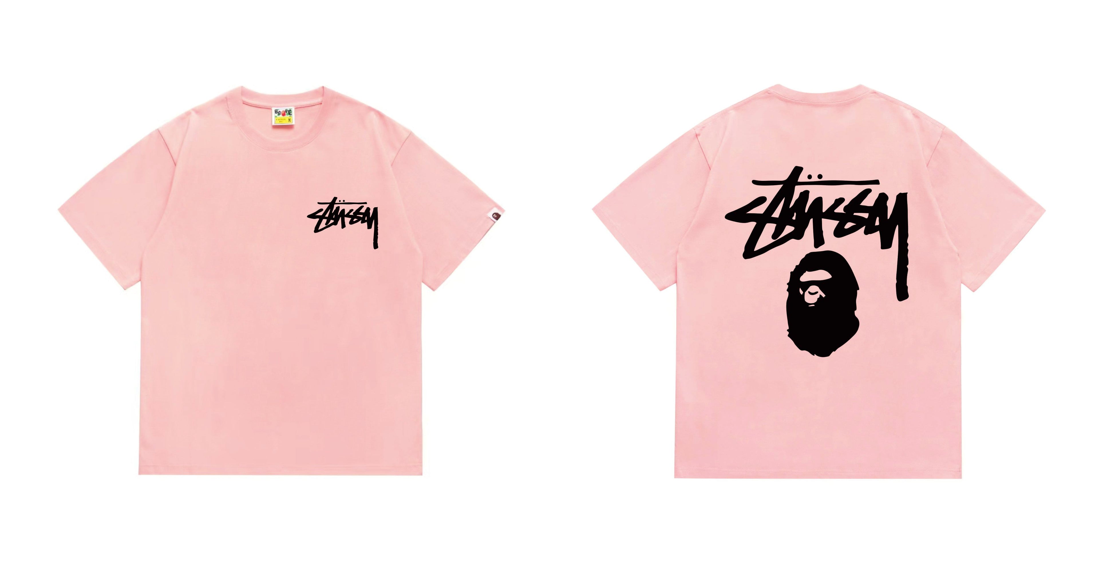 BAPE x Stüssy collaboration t-shirt
