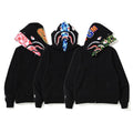 A Bathing Ape shark full-zip hoodie