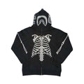 Bathing Skeleton Shark hoodie