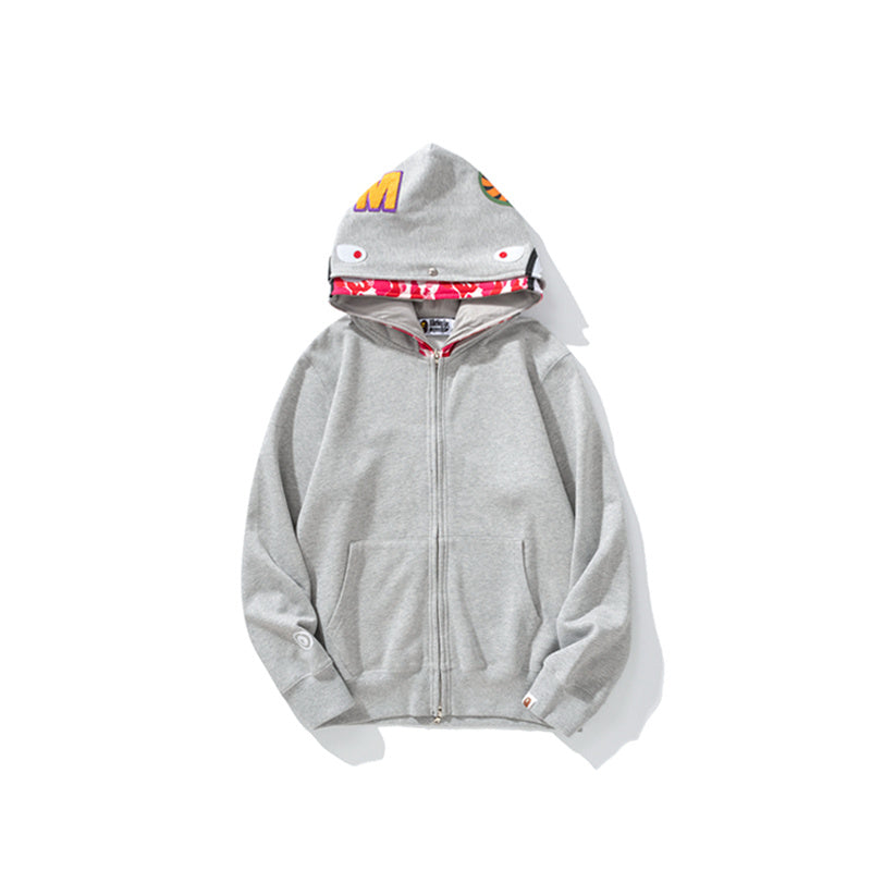 A Bathing Ape shark full-zip hoodie