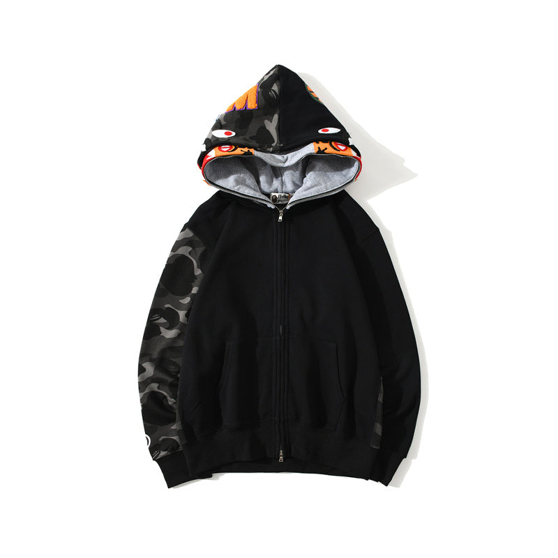 A Bathing Ape shark full-zip hoodie