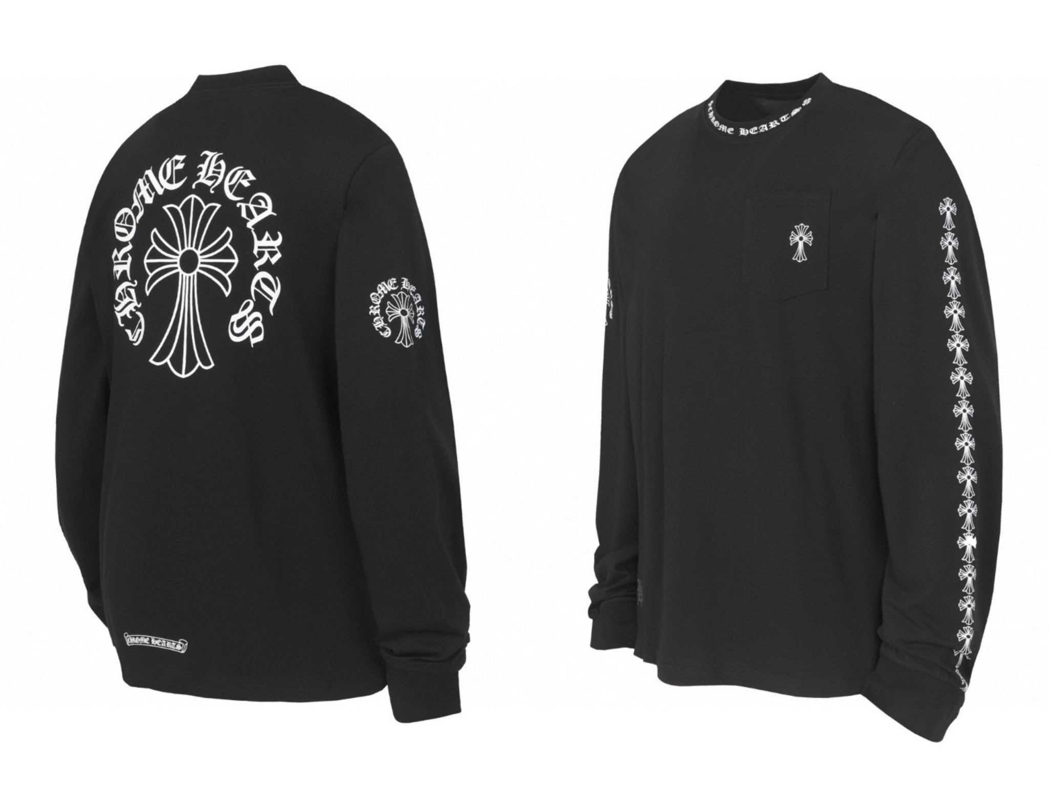 Chrome long-sleeve