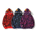 A Bathing Ape shark full-zip hoodie