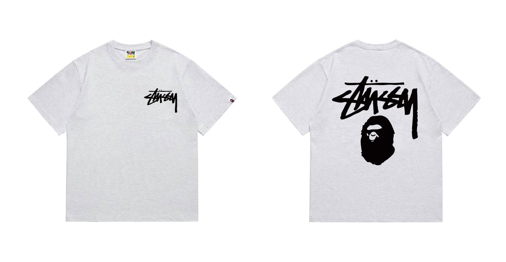 BAPE x Stüssy collaboration t-shirt