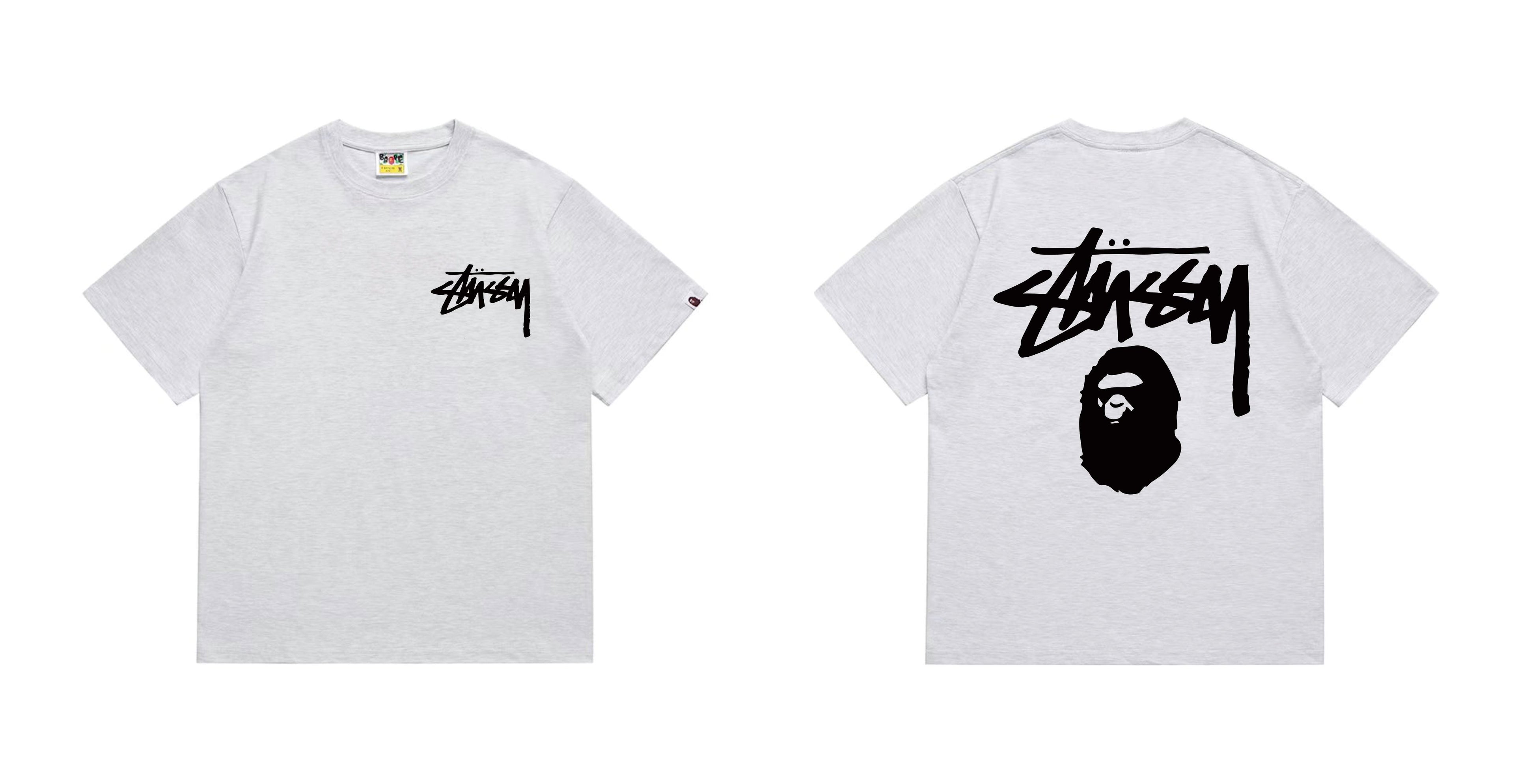 BAPE x Stüssy collaboration t-shirt