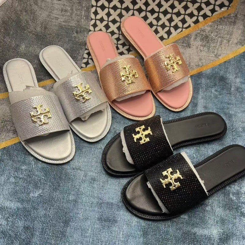 Tory Burch rhinestone-embellished