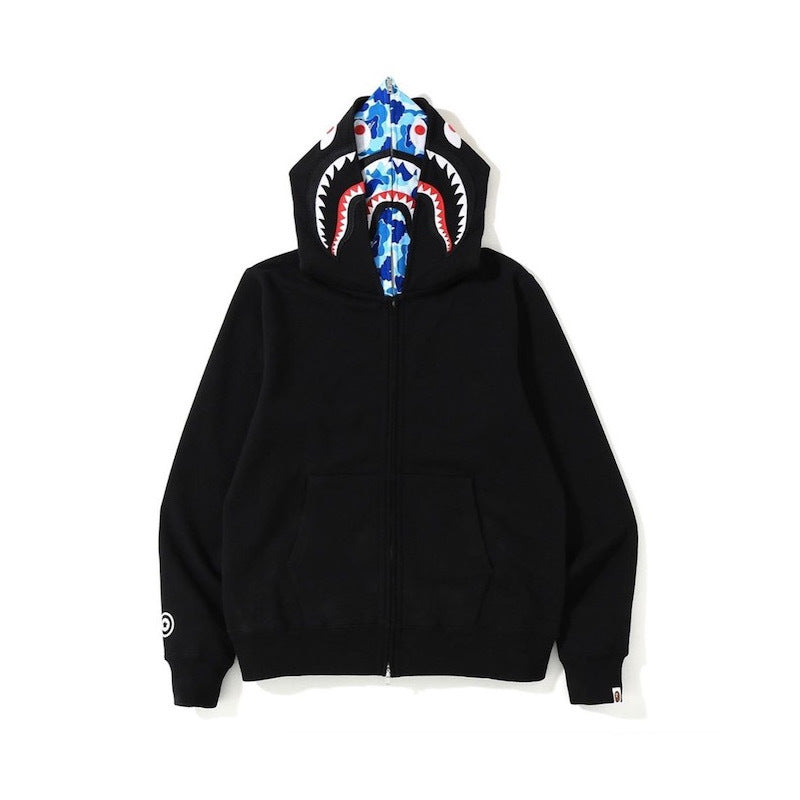 A Bathing Ape shark full-zip hoodie