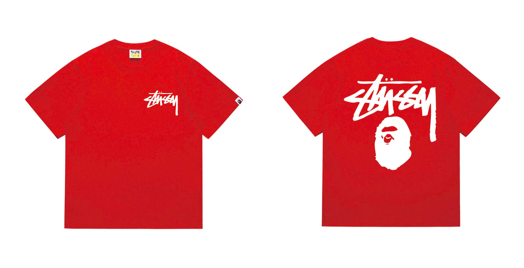 BAPE x Stüssy collaboration t-shirt