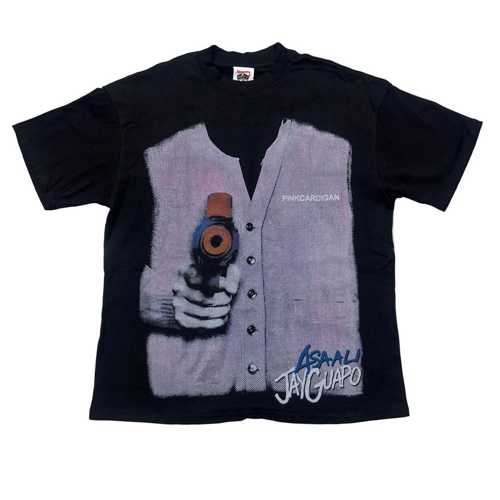 Asaali Pinkcardigan T-Shirt