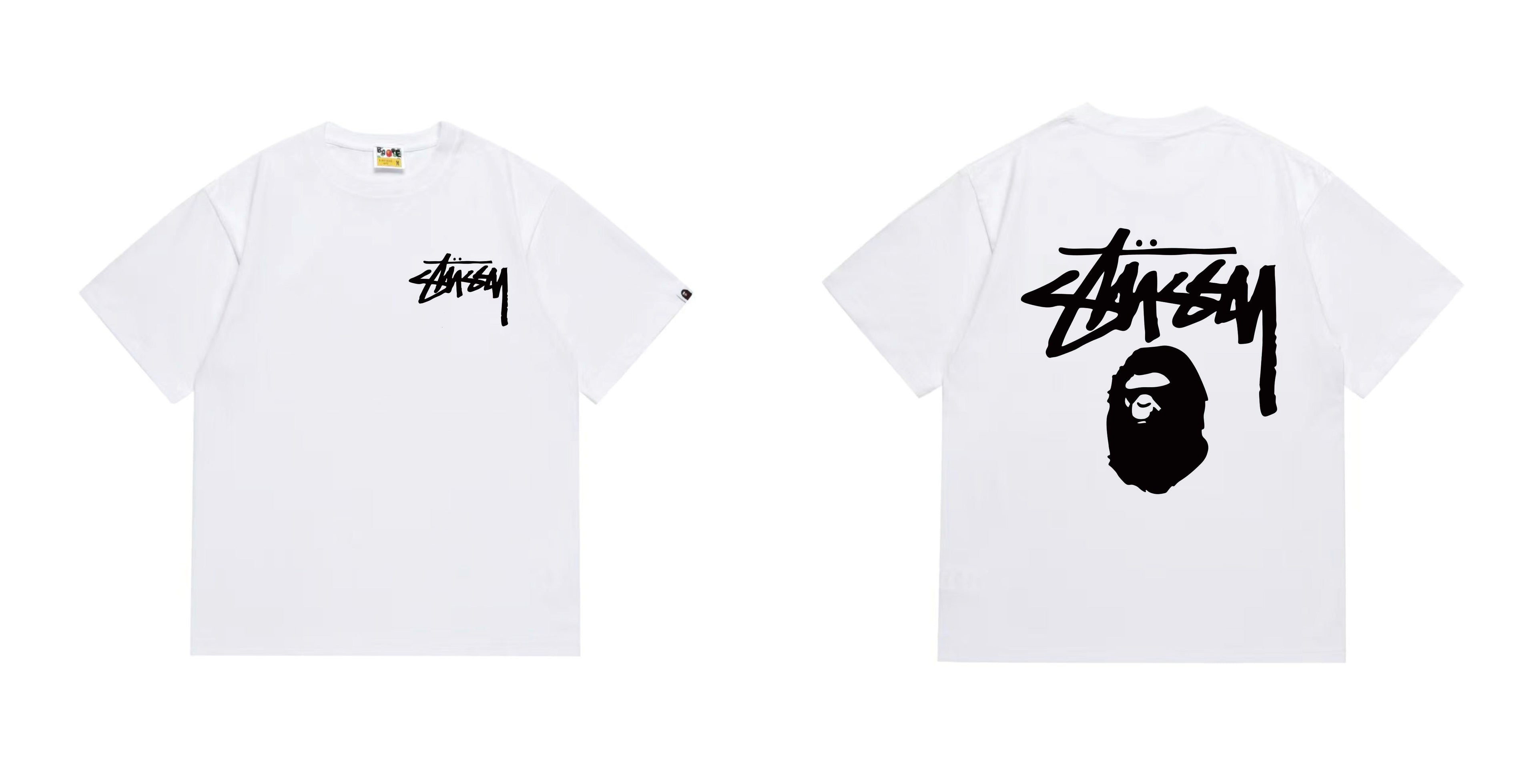 BAPE x Stüssy collaboration t-shirt