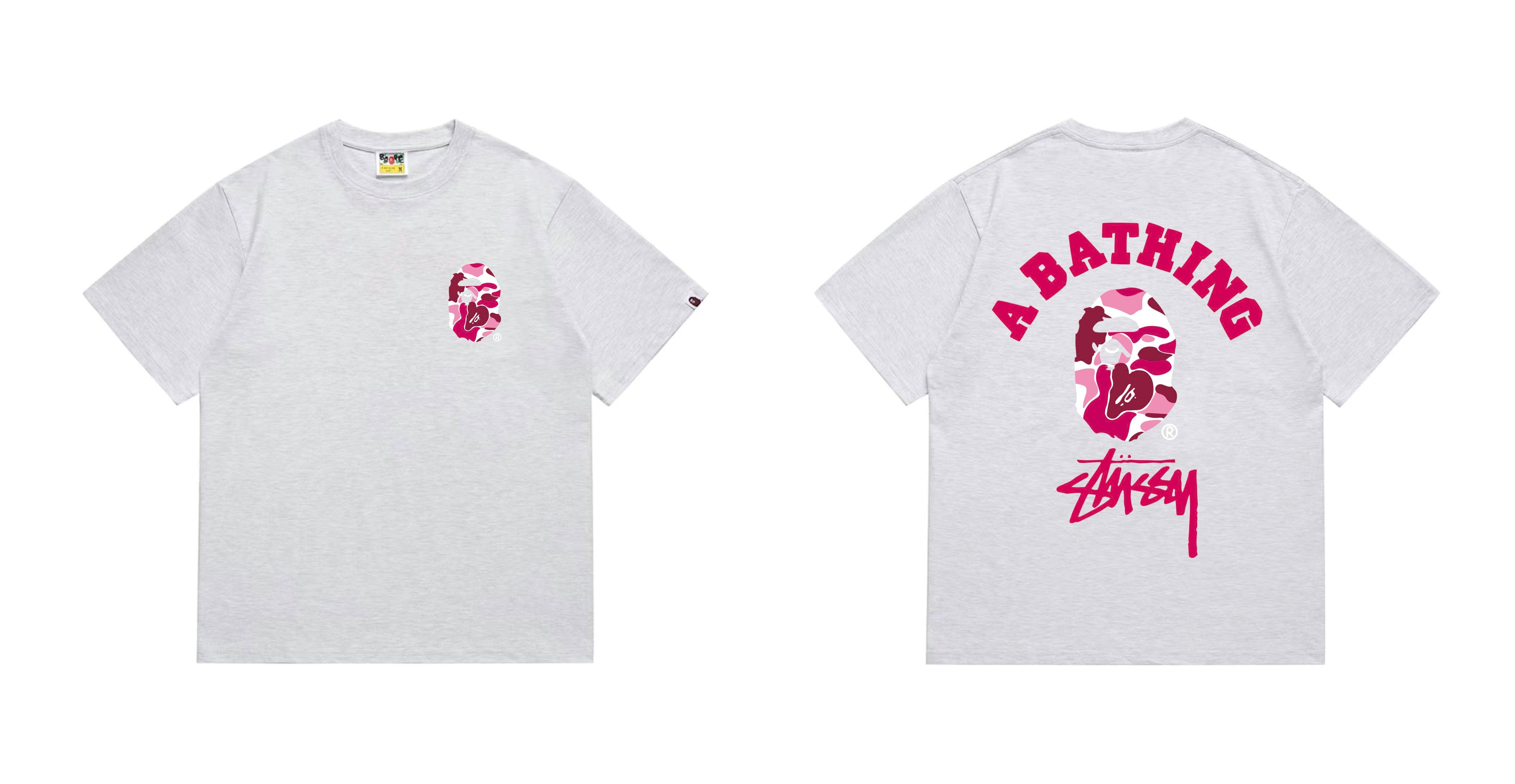 Bape x Stussy  T-Shirt