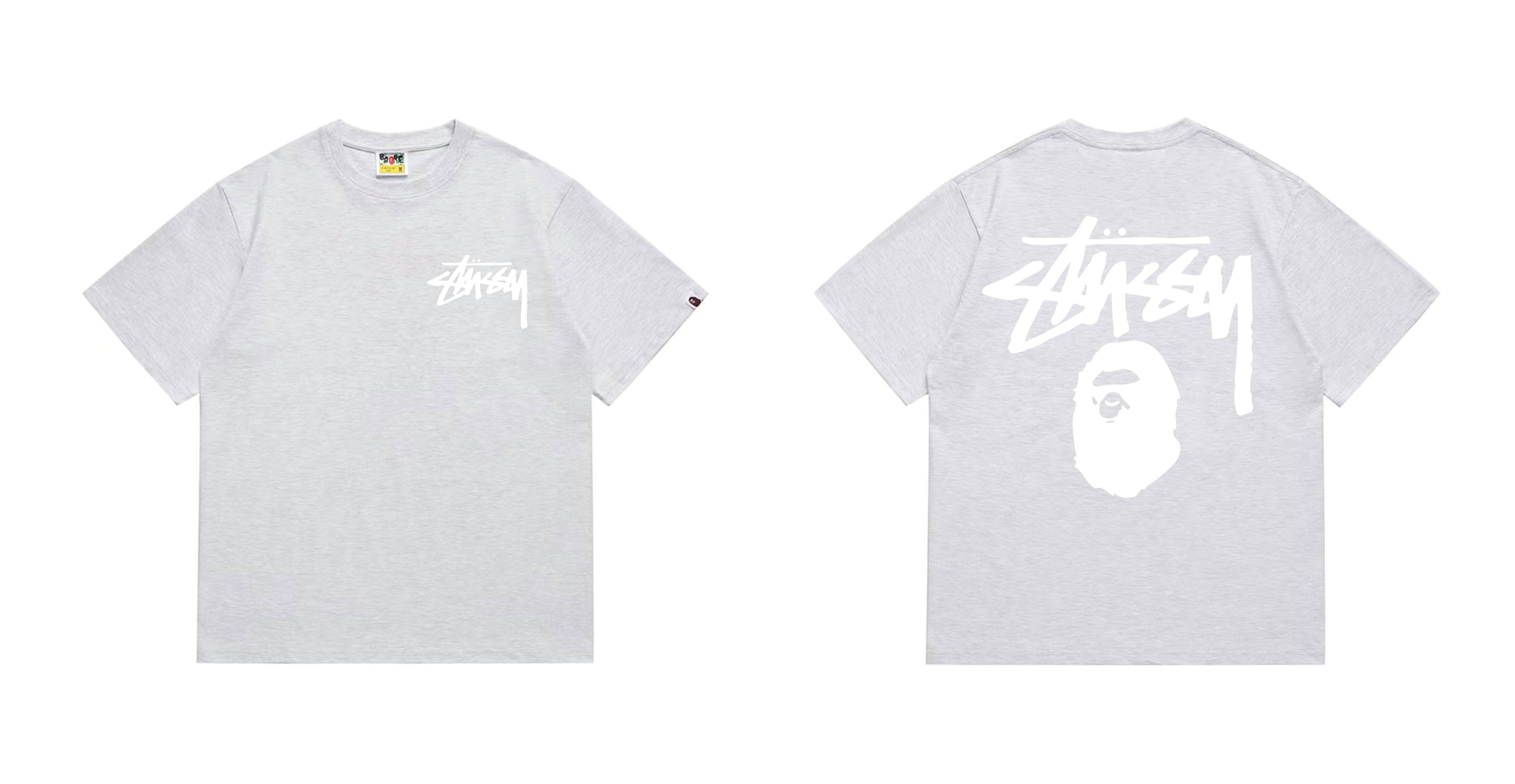 BAPE x Stüssy collaboration t-shirt
