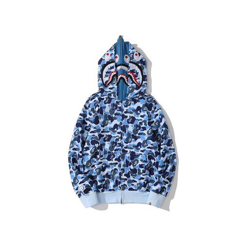 A Bathing Ape shark full-zip hoodie