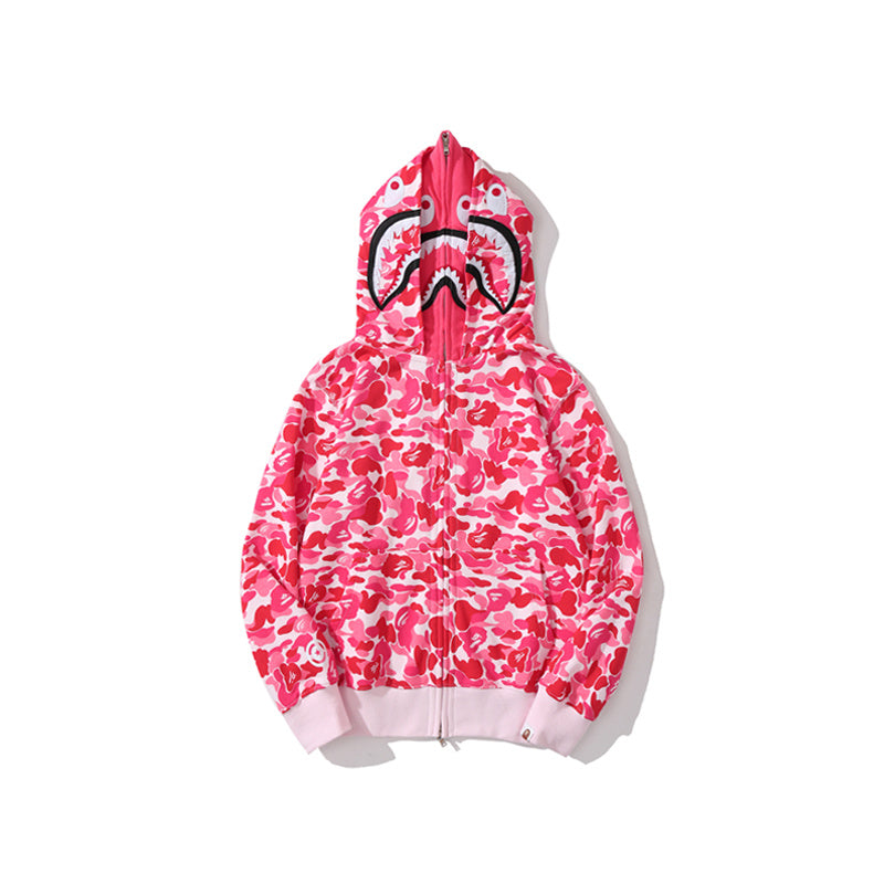 A Bathing Ape shark full-zip hoodie